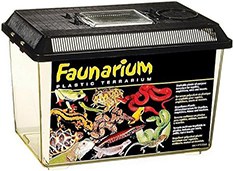 Exo Terra Faunarium, Plastic Reptile Terrarium, Large Exo Terra Faunarium, Plastic Reptile Terrarium, Large